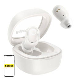 Беспроводные наушники Baseus Bowie WM02 TWS, Bluetooth 5.0 (белые)