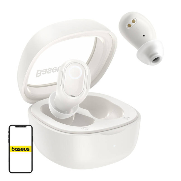 Auriculares inalámbricos Baseus Bowie WM02 TWS, Bluetooth 5,0 (blanco)