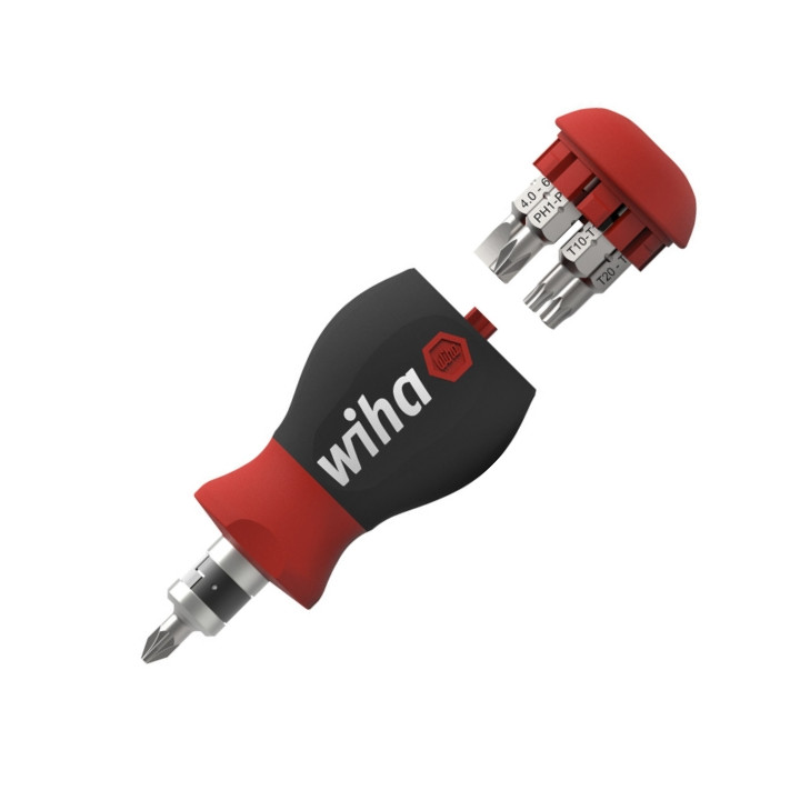 MULTIBIT SCREWDRIVER WH-STUBBY/43613 WIHA