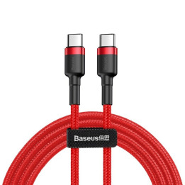 Baseus Cafule Kabel USB-C PD 2.0 QC 3.0 60W 1m (Rot)