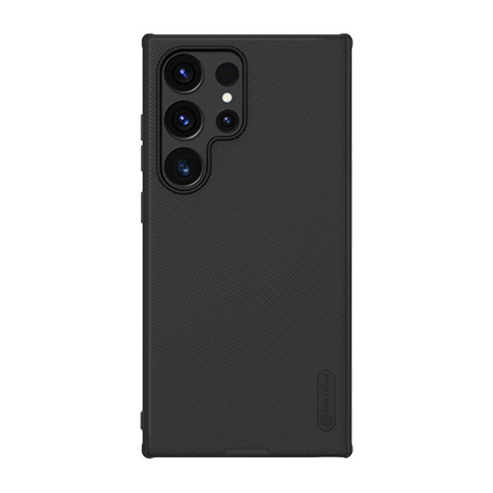 Hülle Nillkin Super Frosted Shield Pro für Samsung Galaxy S24 Ultra (schwarz)