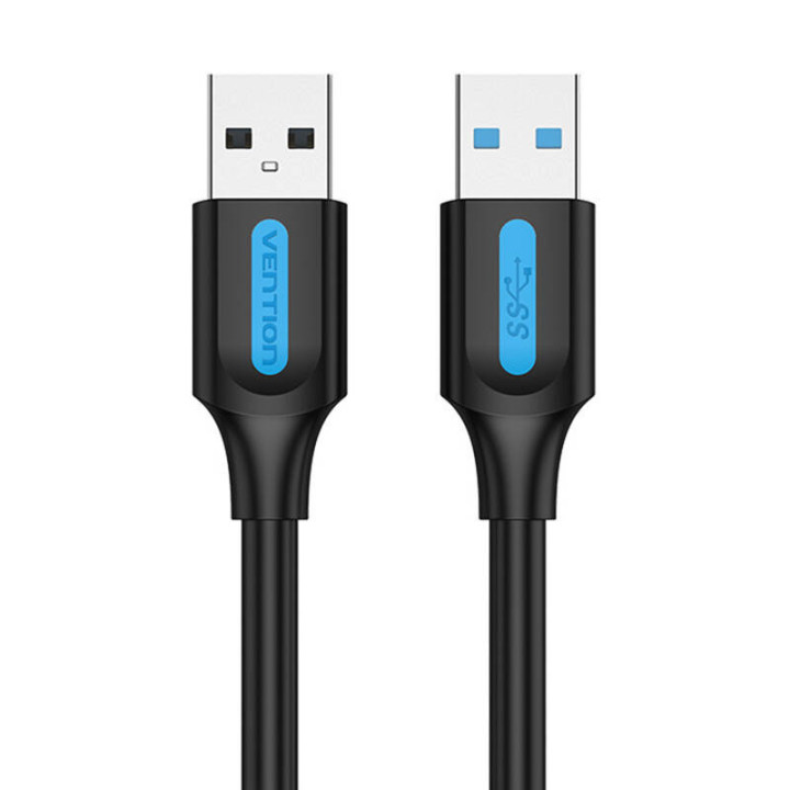 USB 3.0-Kabel Vention CONBD 2A 0,5 m schwarzes PVC