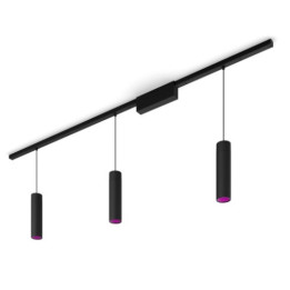 Philips Hue Perifo 3xcylinder suspended ceiling black