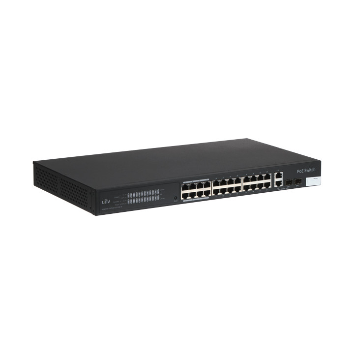 UNIVIEW NSW3000-25GT1GP1GC-POE-IN 24-портовый PoE коммутатор