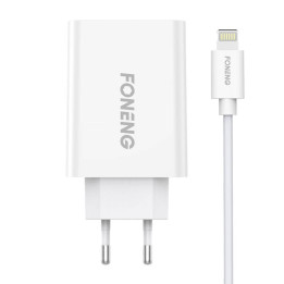 Schnellladegerät Foneng 1x USB EU43 10,5W + USB-Lightning-Kabel