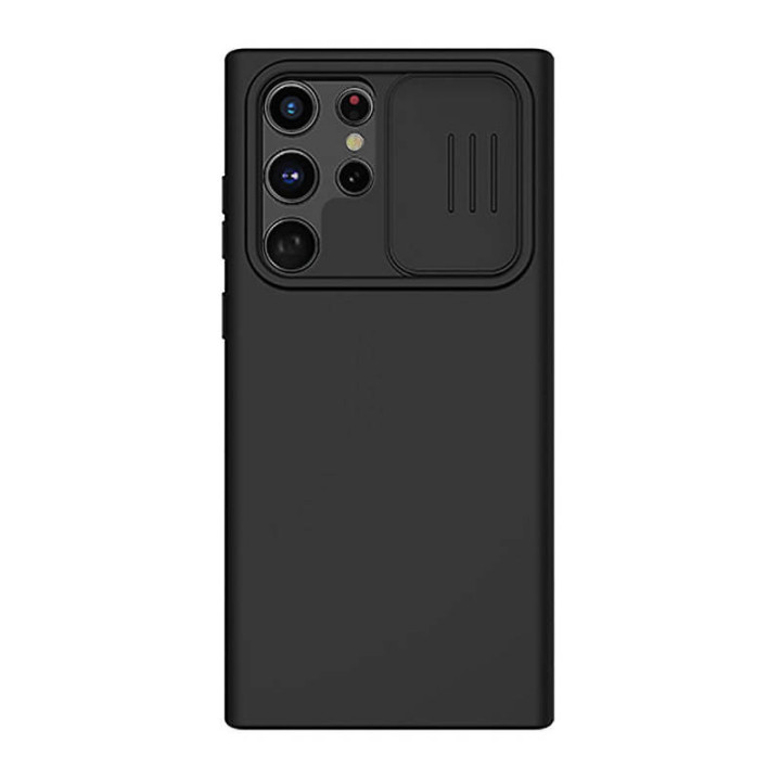 Nillkin CamShield Silky Hülle für Samsung Galaxy S23 Ultra (Schwarz)