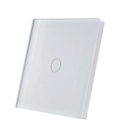 SmartWise T1R1W (R2) 1-fach kabelloser RF-Wand-Touch-Schalter (weiß)
