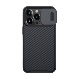 Hülle Nillkin CamShield Pro für Apple iPhone 13 Pro (Schwarz)