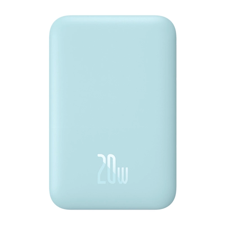 Powerbank Baseus Magnetic Mini 6000 mAh, USB-C 20 W MagSafe (blau)