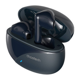 TWS Наушники Choetech BH-T24 Stereo Sound DNS (темно-синие)