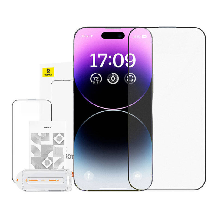 Gehärtetes Glas Baseus Crystalline Anti-Glare iPhone 14 ProMax