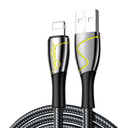 USB-Kabel für Lightning Joyroom S-2030K6 2,4 A 2 m (Schwarz)