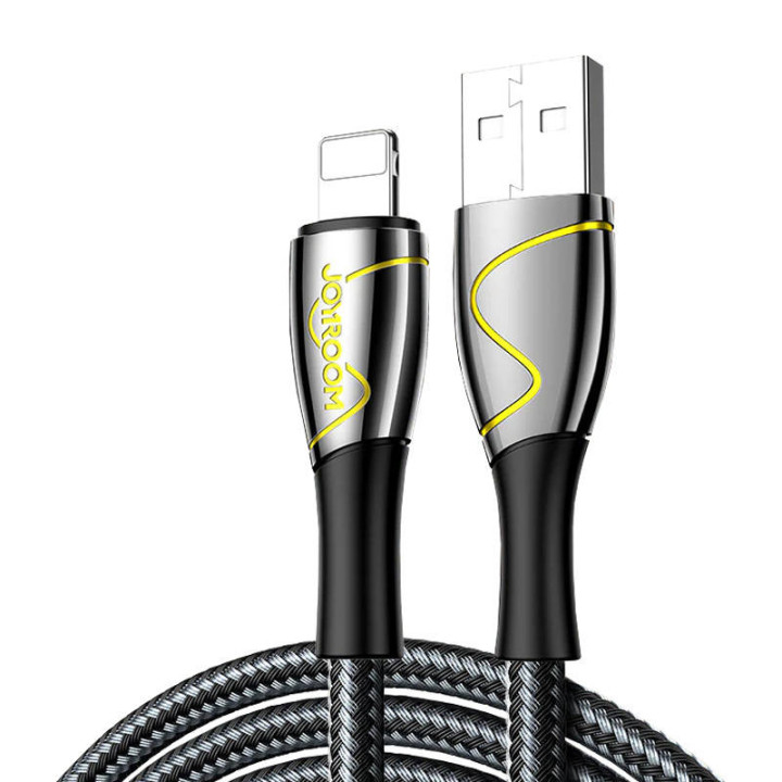 USB-Kabel für Lightning Joyroom S-2030K6 2,4 A 2 m (Schwarz)