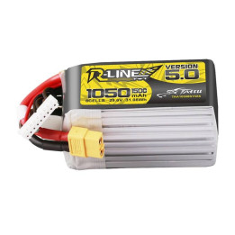 Аккумулятор Lipo Tattu R-Line Version 5.0 1050 мАч 29,6 В 8S 150C с разъемом XT60