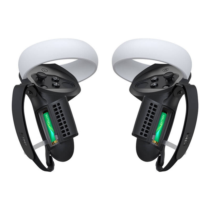 Ручка контроллера с дверцей батарейного отсека Kiwi Design Q1 PRO-2.2 для Meta Quest 2 Black