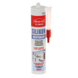 CARTUCHO DE SILICONA NEUTRA SNE-310-BB 310 ml INCOLORO WKRĘT-MET KLIMAS