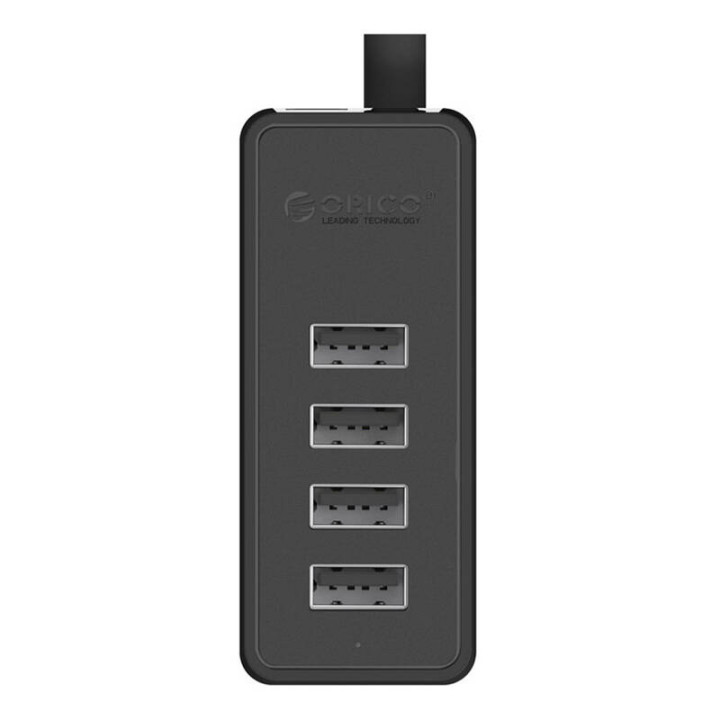 Адаптер-концентратор Orico W5P-30 USB — 4x USB 2.0 (черный)