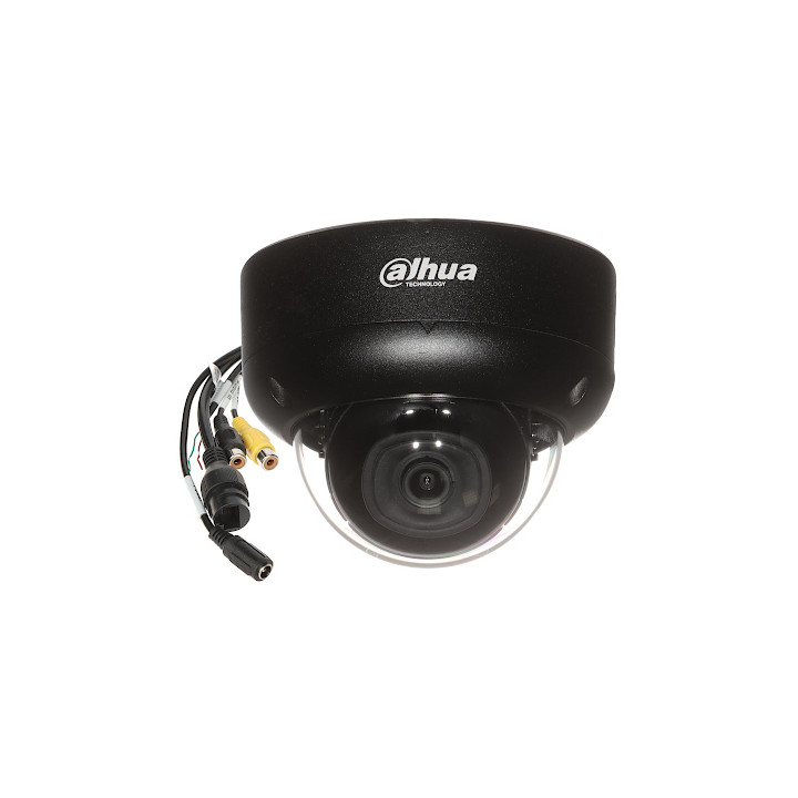 IP VANDALPROOF CAMERA IPC-HDBW3541E-AS-0280B-S2-BLACK WizSense - 5 Mpx 2.8 mm DAHUA