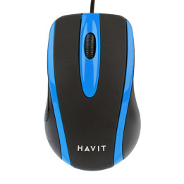 Универсальная мышь Havit MS753 (чёрно-синяя)