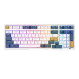Mechanische Tastatur Royal Kludge RK98 RGB, roter Schalter (blau)