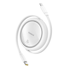 Baseus Free2Pull Kabel USB-C zu iP 20W (weiß)