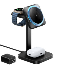 Kabellose 3-in-1-Ladestation (HaloLock) ESR Qi2 mit CryoBoost