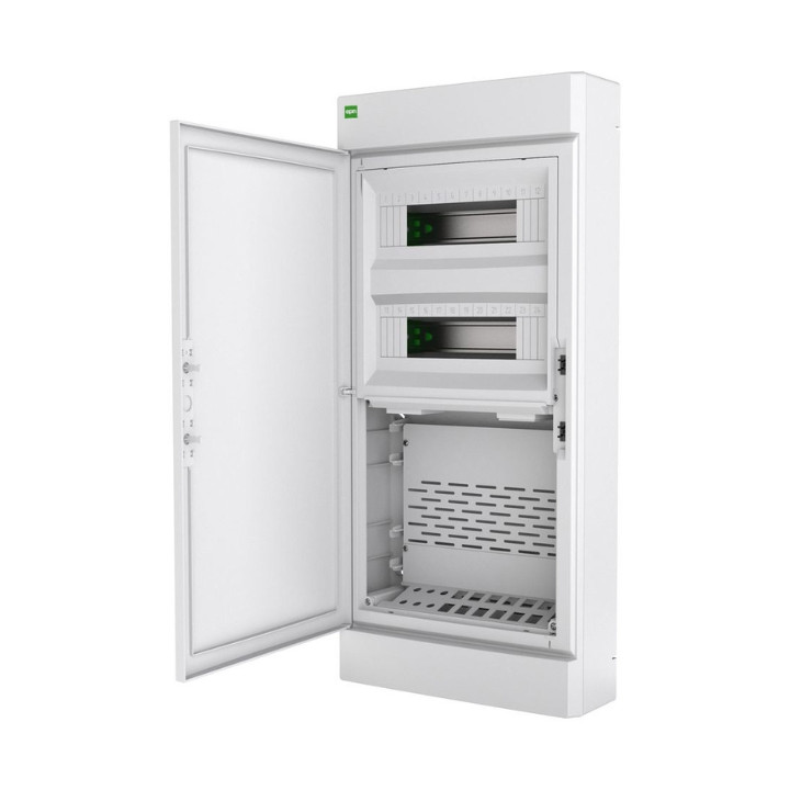 SZAFA DYSTRYBUCYJNA NATYNKOWA 24-MODUŁOWA ELEGANT-TWIN-2X12/NT/W/EPN Elektro-Plast