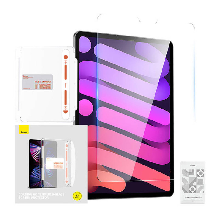 Baseus Displayschutzfolie aus gehärtetem Glas für Pad Mini 6 8,3"