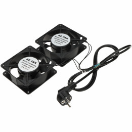 WENTYLATOR A19-2W-B ZASTOSOWANIE: SZAFY RACK