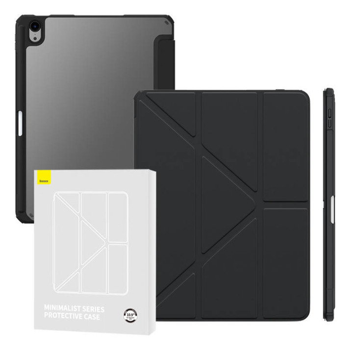 Schutzhülle Baseus Minimalist für iPad Air 4/Air 5 10,9-zoll (schwarz)