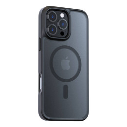 Torras Guardian Magnetic Series Hülle für iPhone 16 Pro (Schwarz)