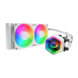 Кулер для воды Cooler Master MasterLiquid 240 Core II ARGB (белый)