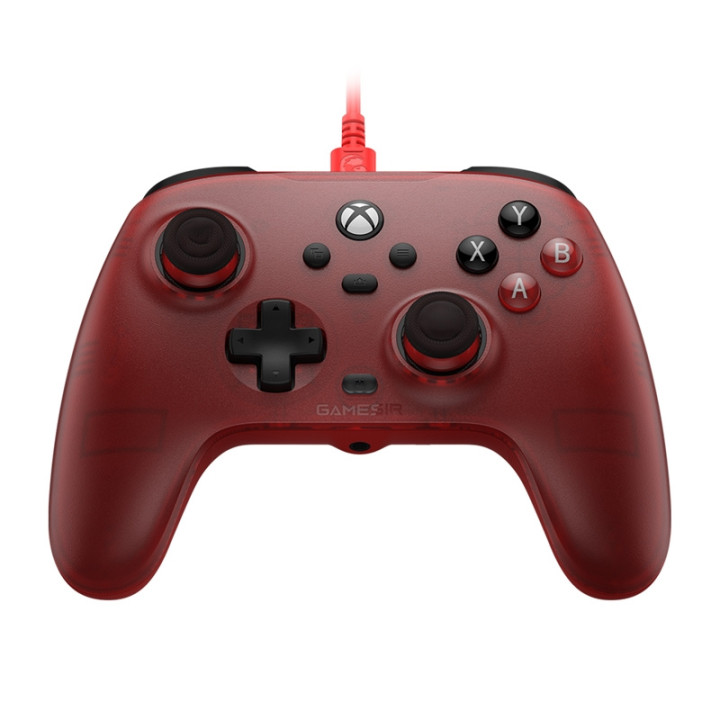Проводной контроллер GameSir T7 (бордовый)