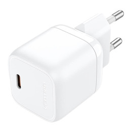 Vention FAKW0-EU USB-C GaN-Ladegerät (30 W) (weiß)