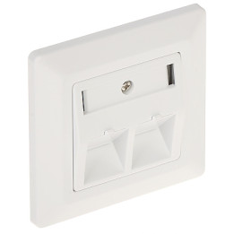 Keystone Jack FX-SX9-2 RJ45 Multi-mode White