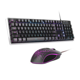 Juego de teclado + mouse con cable MageGee K1 (negro) (QWERTY)
