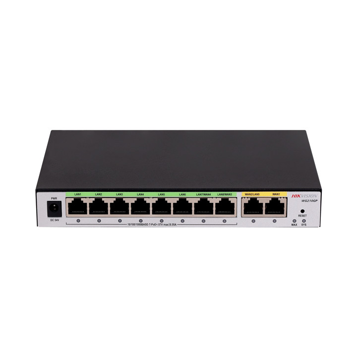 Hikvision DS-3WG210GP-SI 8-портовый PoE коммутатор