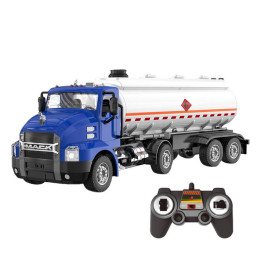 Coche teledirigido 1:26 Double Eagle (azul) (Tanque de aceite) E582-003