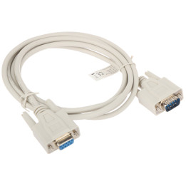 Kabel szeregowy DB9-W/DB9-G-1.8M RS-232 1.8m DB9 męski na żeński