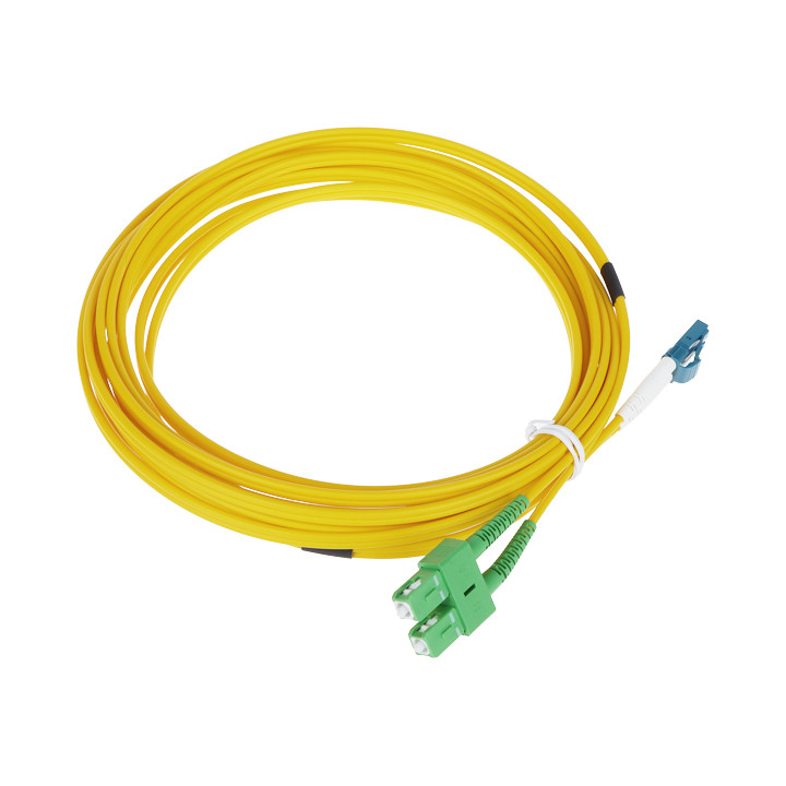 Patchcord jednomodowy PC-2SC-APC/2LC-5 5 m ULTIMODE
