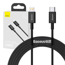 Baseus Superior Series Kabel USB-C zu iP, 20 W, PD, 2 m (schwarz)