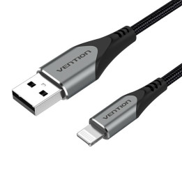 Kabel USB 2.0 zu Lightning, Vention LABHF 2,4A 1m (Grau)
