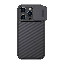 Hülle Nillkin CamShield Pro für Apple iPhone 14 Pro (Schwarz)