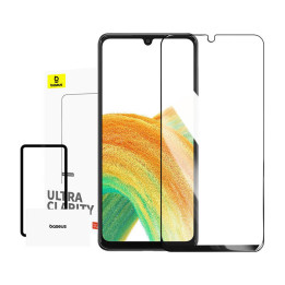 Baseus Displayschutzfolie Diamond aus gehärtetem Glas für Samsung A33
