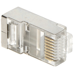 Shielded Modular RJ45 Connector RJ45T/6-EKRAN*P100 EZ Type (100 pcs)
