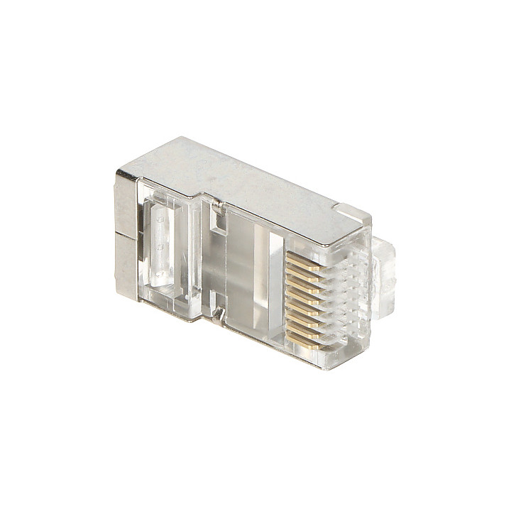 Shielded Modular RJ45 Connector RJ45T/6-EKRAN*P100 EZ Type (100 pcs)