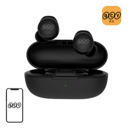 Auriculares TWS QCY T17 (negro)