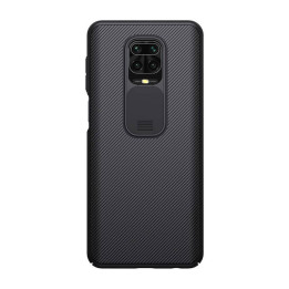 Nillkin CamShield Hülle für Xiaomi Redmi Note 9 Pro/Note 9 Pro Max/Note 9S/Poco M2 Pro (schwarz)