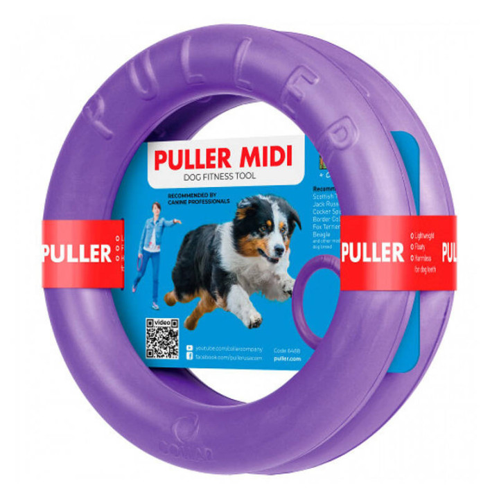 Колесо/Игрушка для упражнений для собаки Puller Midi 19,5 см