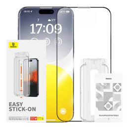 Saphir-gehärtetes Glas Baseus 0,3 mm für iPhone 15 ProMax